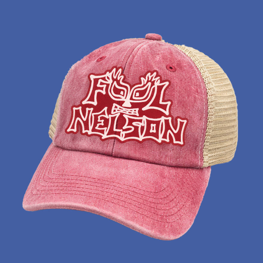 Fool Nelson Logo Trucker (Red)
